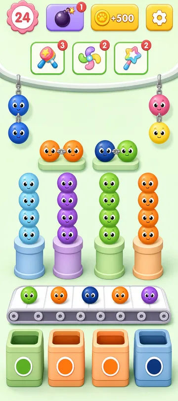 Marble Sort level 41 opening board — The Double-Drop Flood Marble Sort level 41 opening board — The Double-Drop Flood