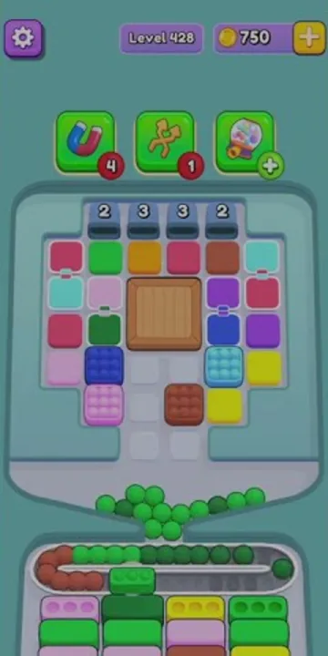 Marble Sort level 428 opening board — The Half-Filled Crate Grid Marble Sort level 428 opening board — The Half-Filled Crate Grid