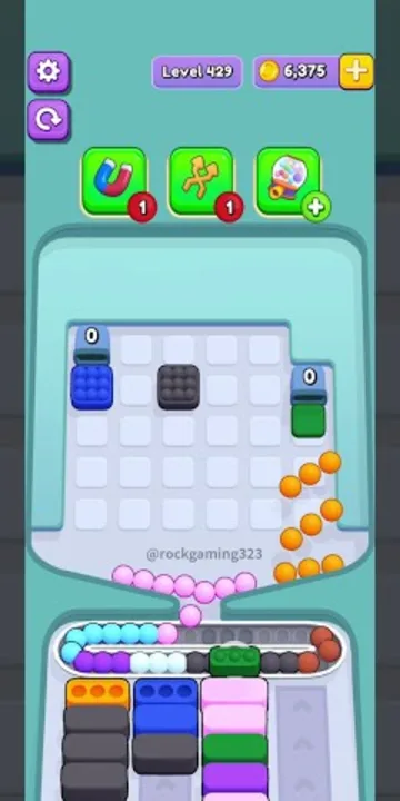 Marble Sort level 429 final board Marble Sort level 429 final board