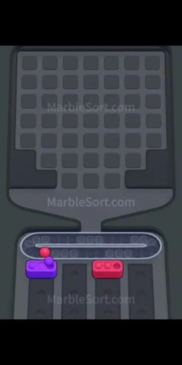 Marble Sort level 444 final board