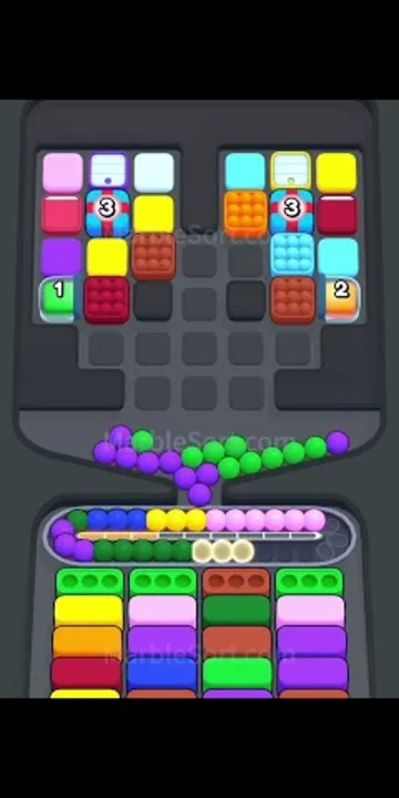 Marble Sort level 550 opening board — The Countdown Tray